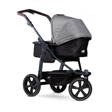 tfk Kombikinderwagen Mono 2 mit Luftkammer Radset premium grau