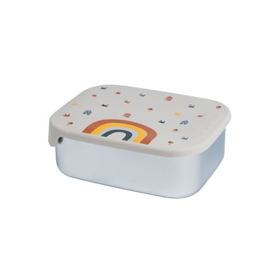 the cotton cloud Lunchbox Rainbow Stainless aus Edelstahl rosa