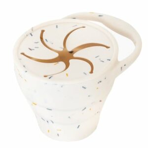 the cotton cloud Snackbecher aus Silikon Confetti