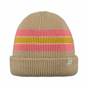 Barts Mütze Melona Beanie Braun/Rosa/Gelb