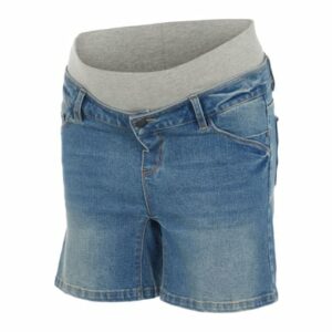 mamalicious Umstandsshorts MLFONTANA Light Blue Denim