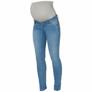 mamalicious Umstandsjeans MLLOLA Light Blue Denim