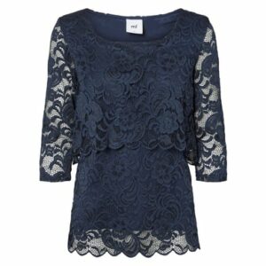 mamalicious Stillshirt MLMIVANE Midnight Navy