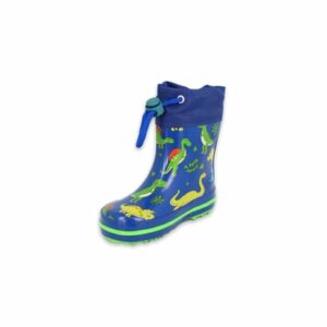 Beck Gummistiefel Dino hellblau