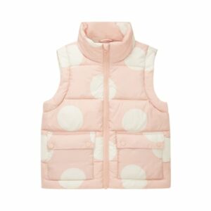 TOM TAILOR Weste Big Offwhite Dots