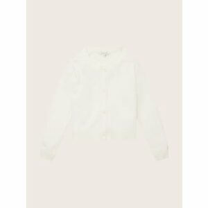 TOM TAILOR Cardigan Gardenia White