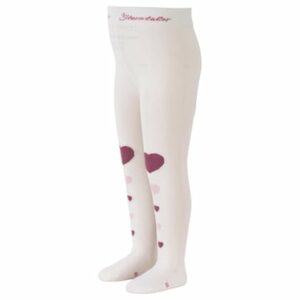 Sterntaler Strumpfhose Herzen ecru