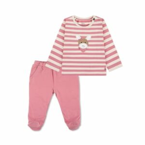 Sterntaler Set Langarm-Shirt und Hose rosa