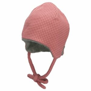 Sterntaler Beanie Waffeloptik rosa