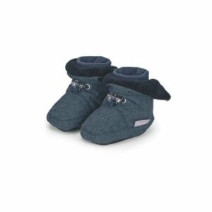 Sterntaler Babyschuh blau melange