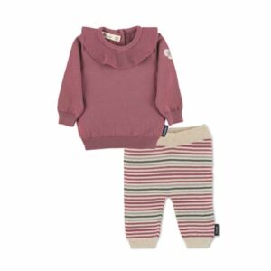 Sterntaler Strickset Shirt und Hose rosa