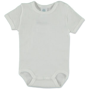 SANETTA Baby Body 1/4 Arm weiss