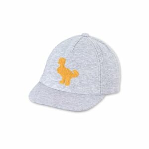 Sterntaler Baseball-Cap Flauschdino silber