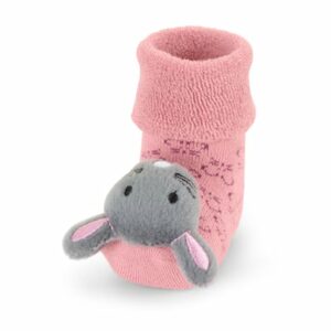 Sterntaler Baby-Rasselsöckchen Maus rosa