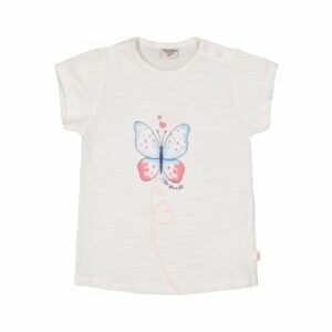 Salt and Pepper T-Shirt Butterfly weiß