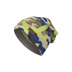 Sterntaler Slouch-Beanie Camouflage beige