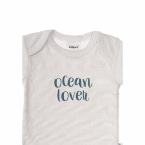 Liliput Baby-Body Ocean Lover blau gestreift/ grau gestreift