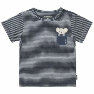 STACCATO T-Shirt indigo gestreift