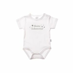 Liliput Baby-Body Kleine Schwester weiß