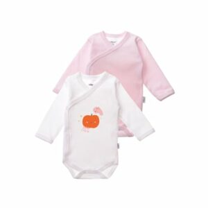 Liliput Wickelbody Boo Crew weiss-rosa