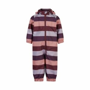 Minymo Softshell Suit Stripe Crushed Berry