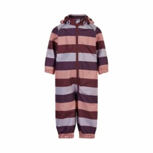 Minymo Softshell Suit Stripe Crushed Berry