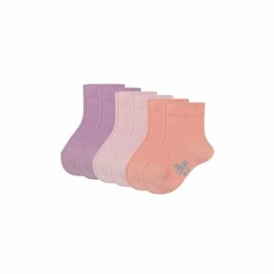 Camano Socken Baby 3er-Pack rose