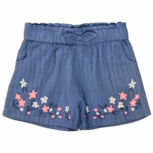 Staccato Shorts blau gemustert