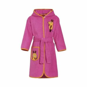 Playshoes Frotte-Bademantel Die Maus pink