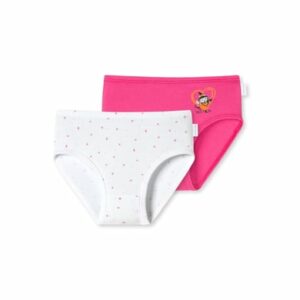 Schiesser Slip Weiß/Pink