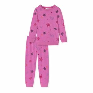 Schiesser Pyjama Girls World Frottee pink