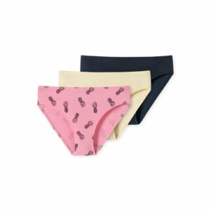 Schiesser Slip Pink/Gelb/Dunkelblau