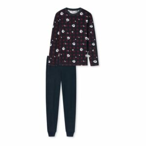 Schiesser Pyjama Feeling @ Home burgund