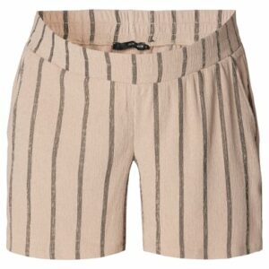 SUPERMOM Umstandsshorts Stripe Oxford Tan