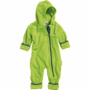 Playshoes Fleeceoverall grün