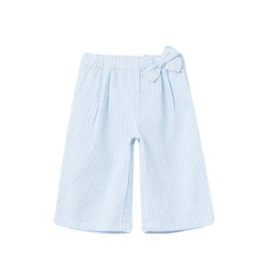 OVS Culotte-Hose mit Schleife Azurblau