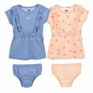 Levi's® Kids Strickkleid Doppelpack pale peach