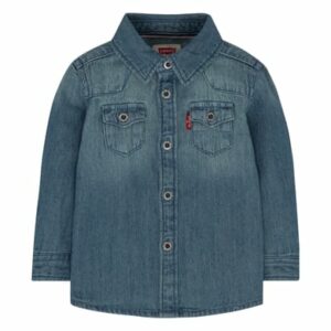 Levi's® Jeanshemd dunkelblau