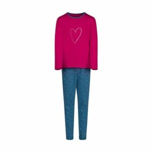 Skiny Pyjama Pink/Blau