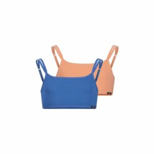 Skiny Bustier Blau/Orange