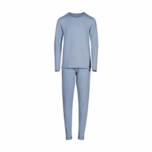 Skiny Pyjama Grau-Blau