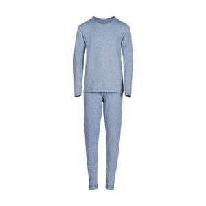 Skiny Pyjama Grau-Blau