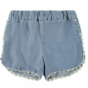 name it Shorts Nmfrandi Dnmbatytte light blue denim