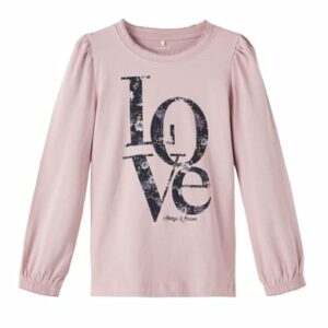 name it Langarmshirt Nmfsol Mauve Shadows