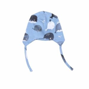 Walkiddy Hut Cute Whales blau