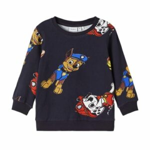 name it Sweatshirt Paw Patrol Nmmodder Dark Sapphire