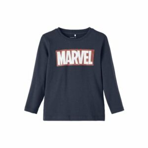 name it Langarmshirt Marvel Nmmnilas Dark Sapphire