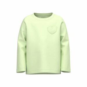 name it Langarmshirt Nmfdorthe Lime Cream