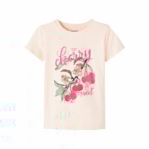 name it T-Shirt Nmfditte Créme De Pêche