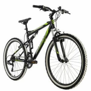 KS Cycling Mountainbike Fully 26 Zoll Scrawler schwarz